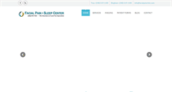 Desktop Screenshot of facialpainclinic.com